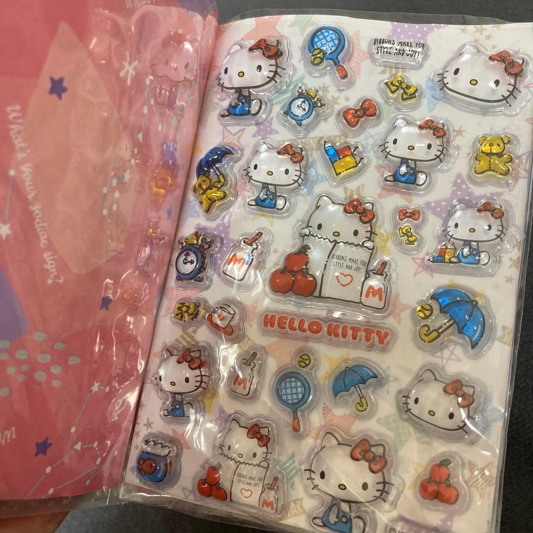 ハローキティ シール帳 完成品