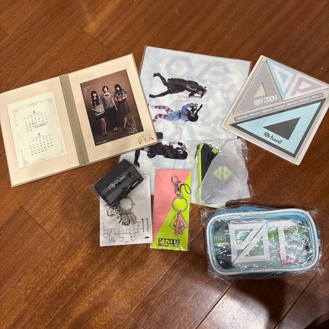 Perfume グッズ ディスコディスコ ストラップ クリアファイルPTAまとめ