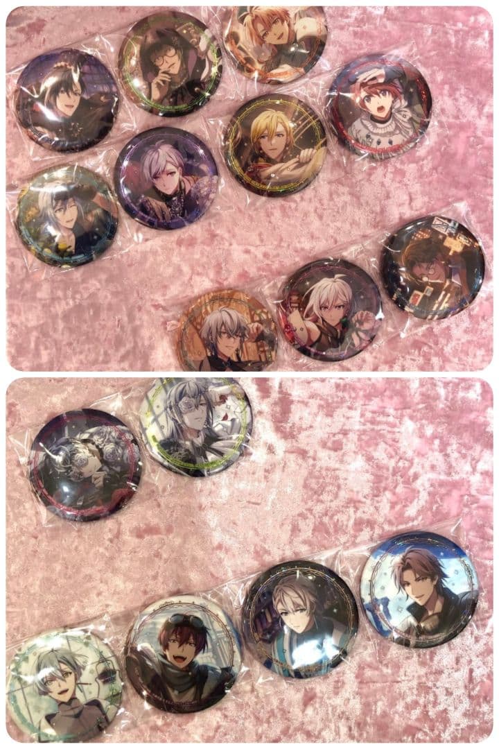 10♥逢坂壮五♥イドリッシュセブン ホログラム缶バッジ Anniversary