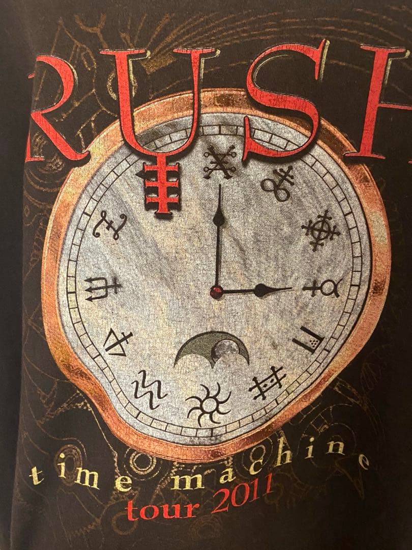 10s RUSH ラッシュTシャツ 2011年 time machine 4XL