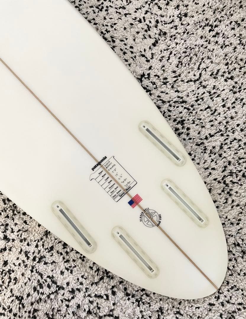 新品未使用　FCD パタゴニア F-ROCKET 5'8