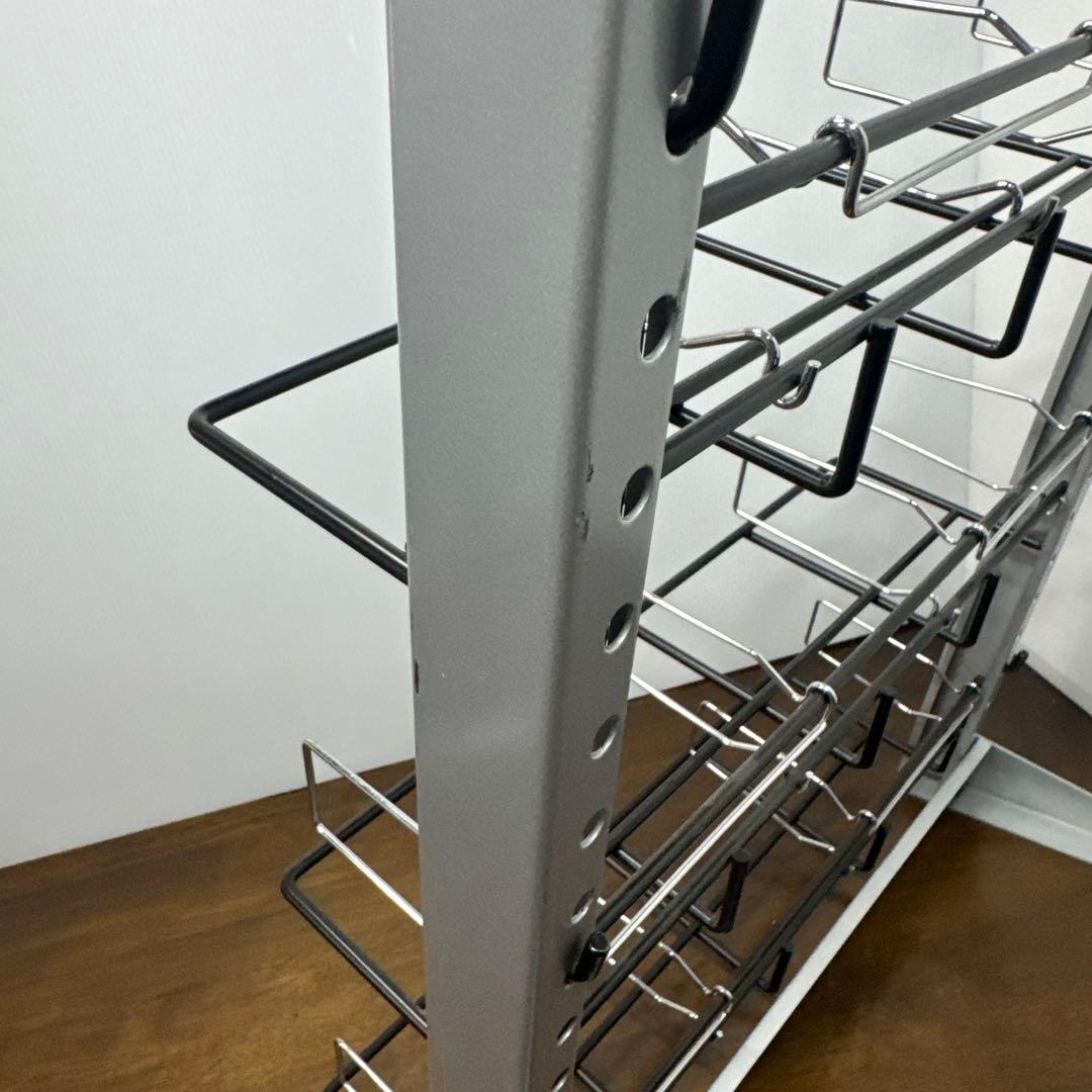 ディスクラック 3段 スリム ×2 セット CD DVD 収納 ラック