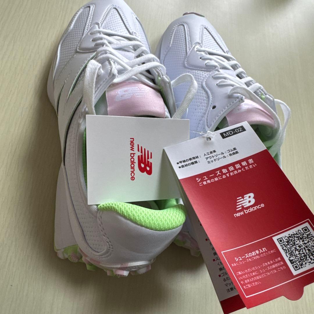 【新品未使用】ニューバランスゴルフシューズ25.0cm