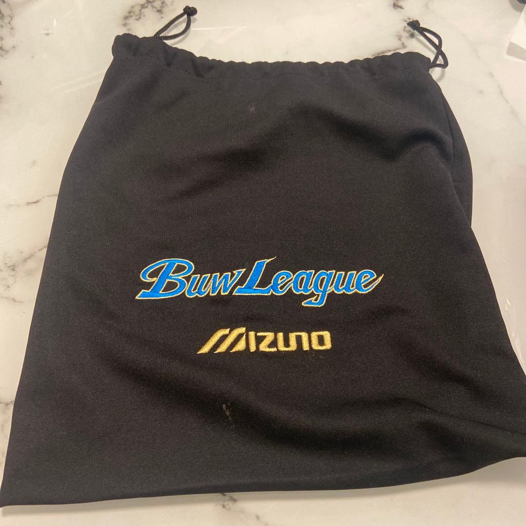 Buw League 硬式グローブ 黒 ストライプデザイン