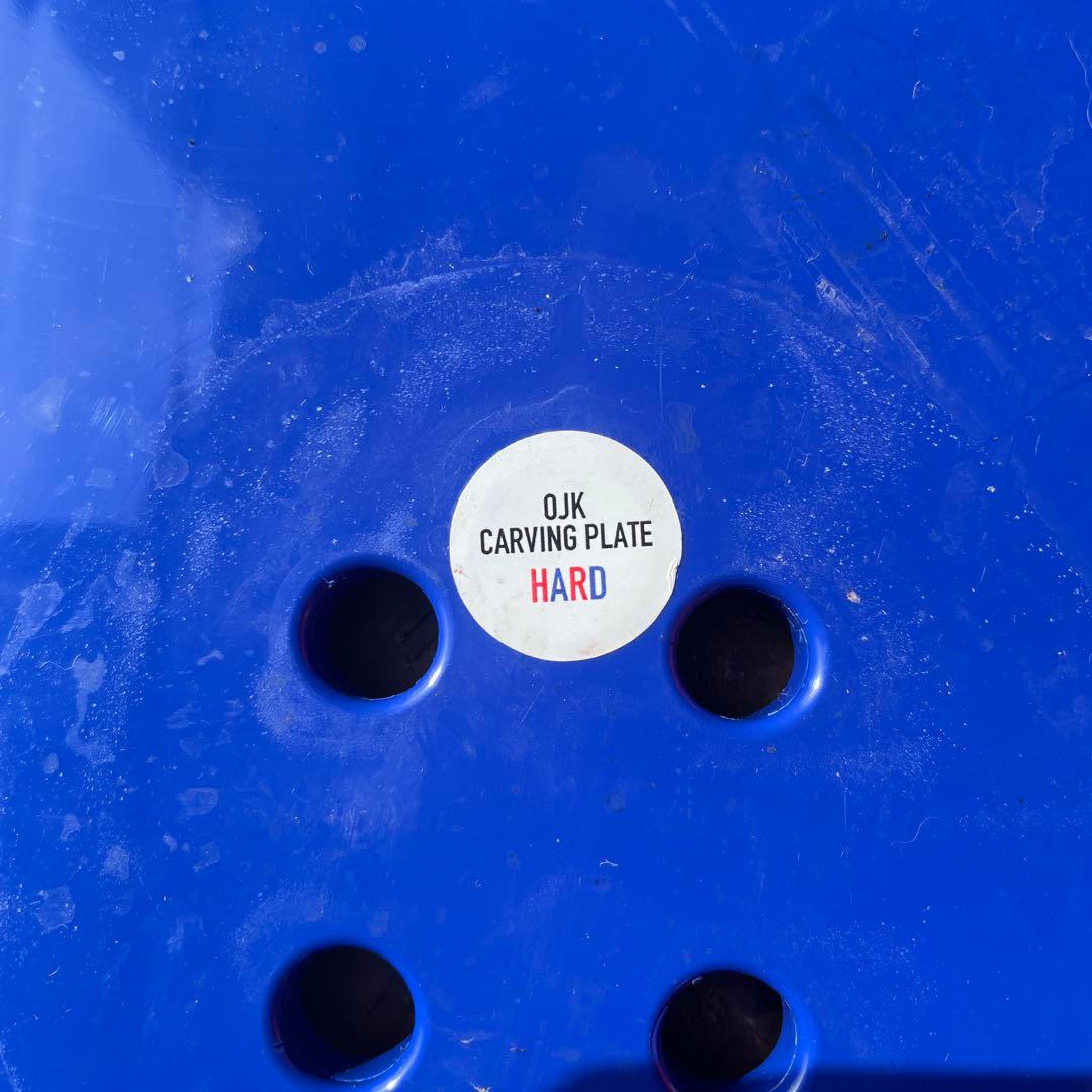 OJK カービングプレート ハードタイプ ブルー
