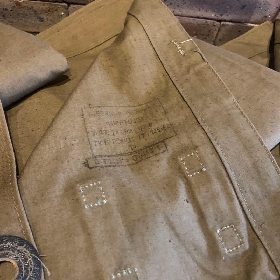 【超美品】旧ソ連軍 軍幕 プラシパラトカ 4枚セット 旧仕様(ハトメが革製)