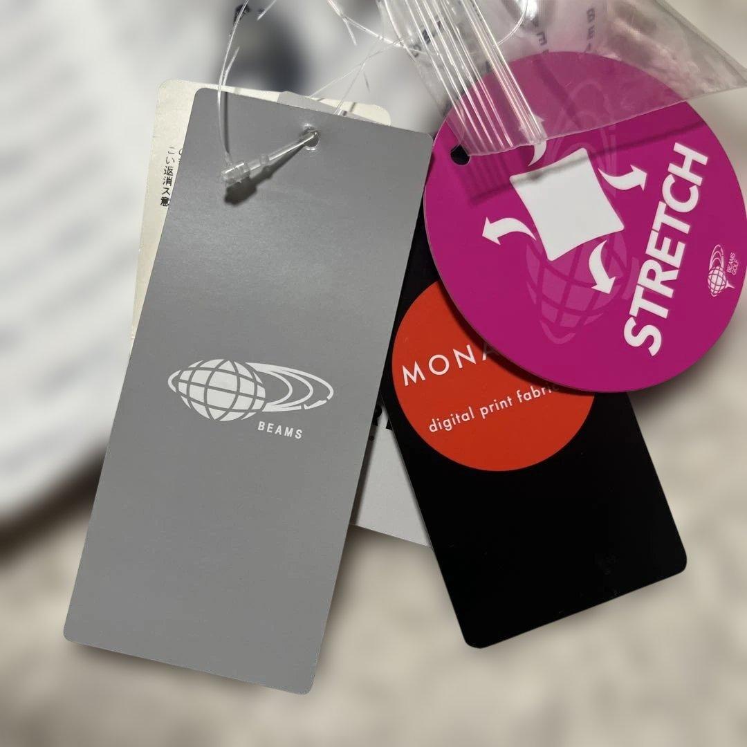 ビームスゴルフ/パープルレーベル/ストレッチ/ロゴストライプパンツ