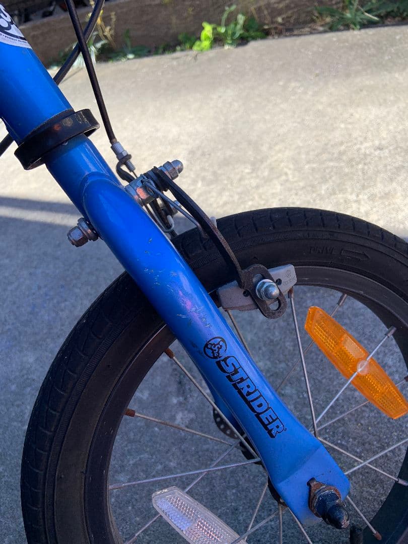 【良品】STRIDER 14x ストライダー14x ブルー 良品 付属品あり