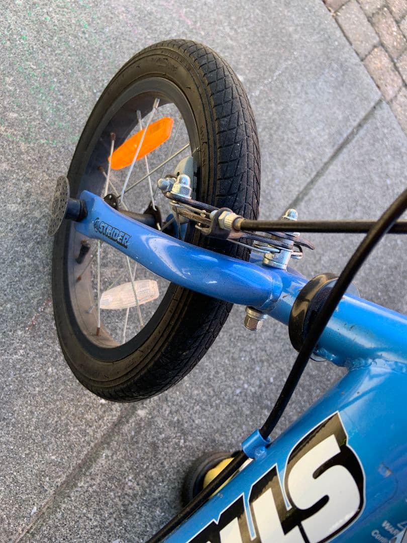 【良品】STRIDER 14x ストライダー14x ブルー 良品 付属品あり