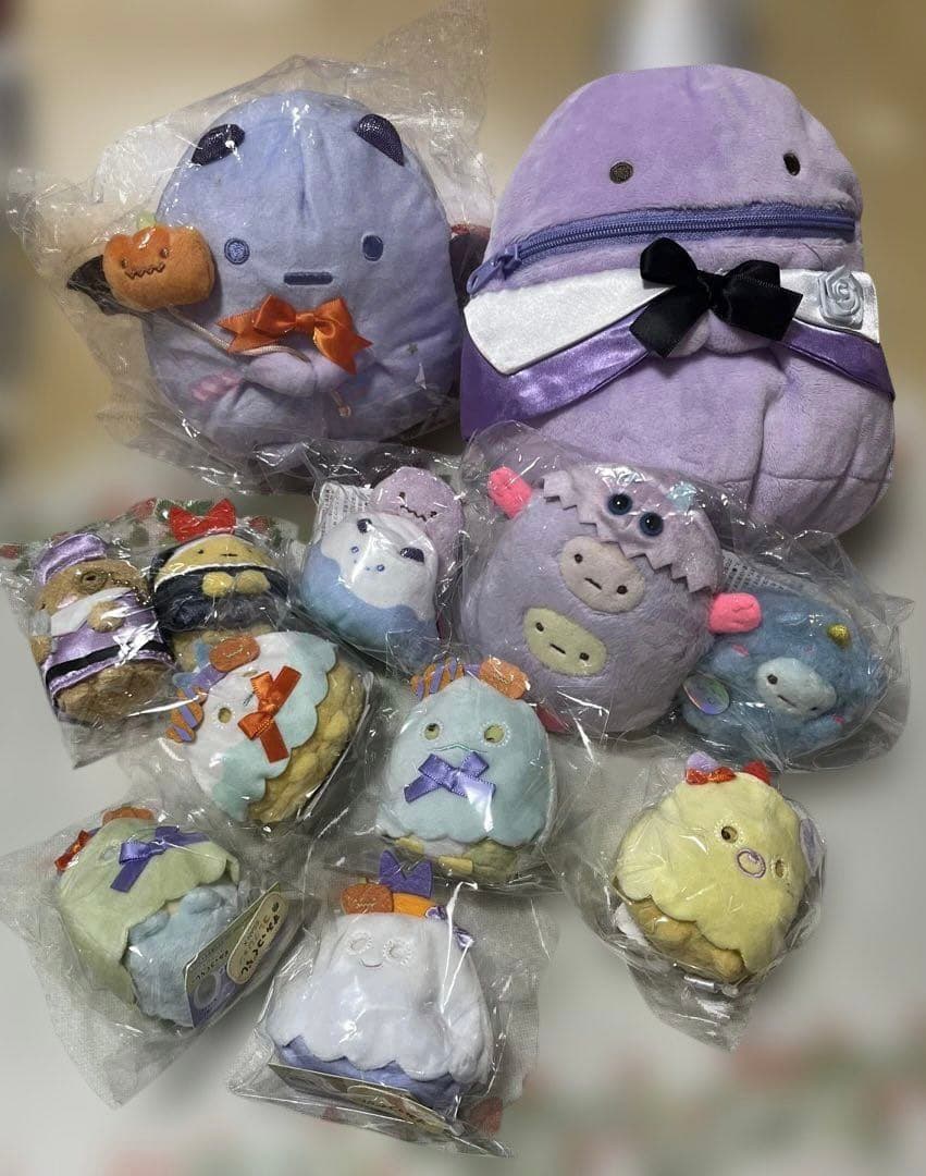 すみっコぐらし　おばけのハロウィン　てのりぬいぐるみセット