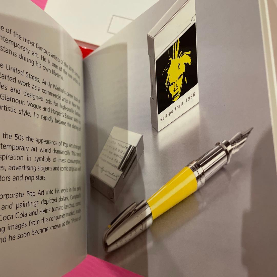 <新品>S.T. Dupont Andy Warhol 限定版 ボールペン