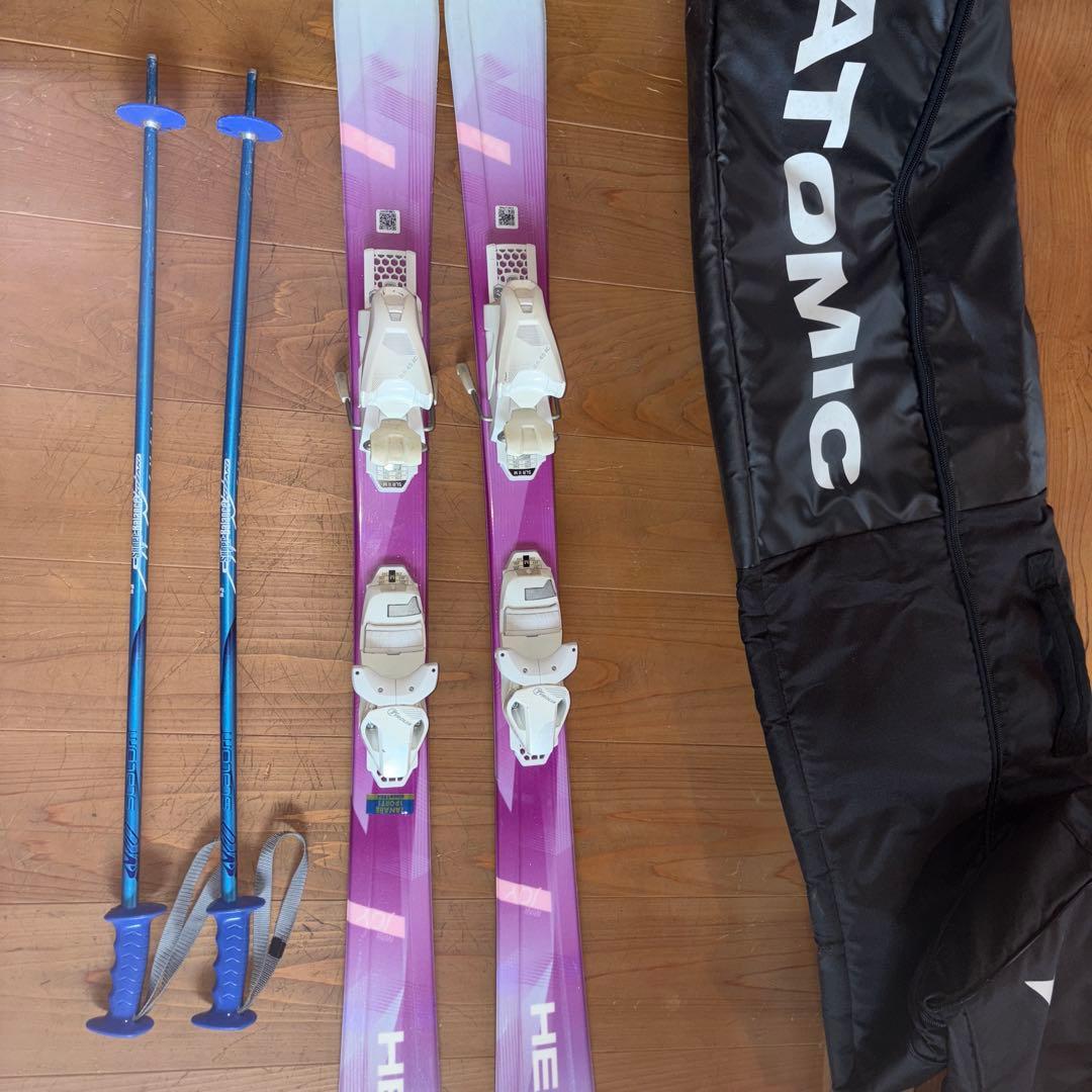 子ども用スキーウェア&スキー板セット