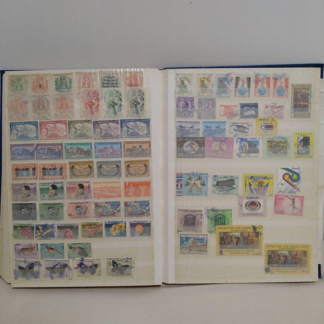 切手　外国/海外　使用済(一部未使用)　約1900枚 まとめ売り　中南米諸国中心