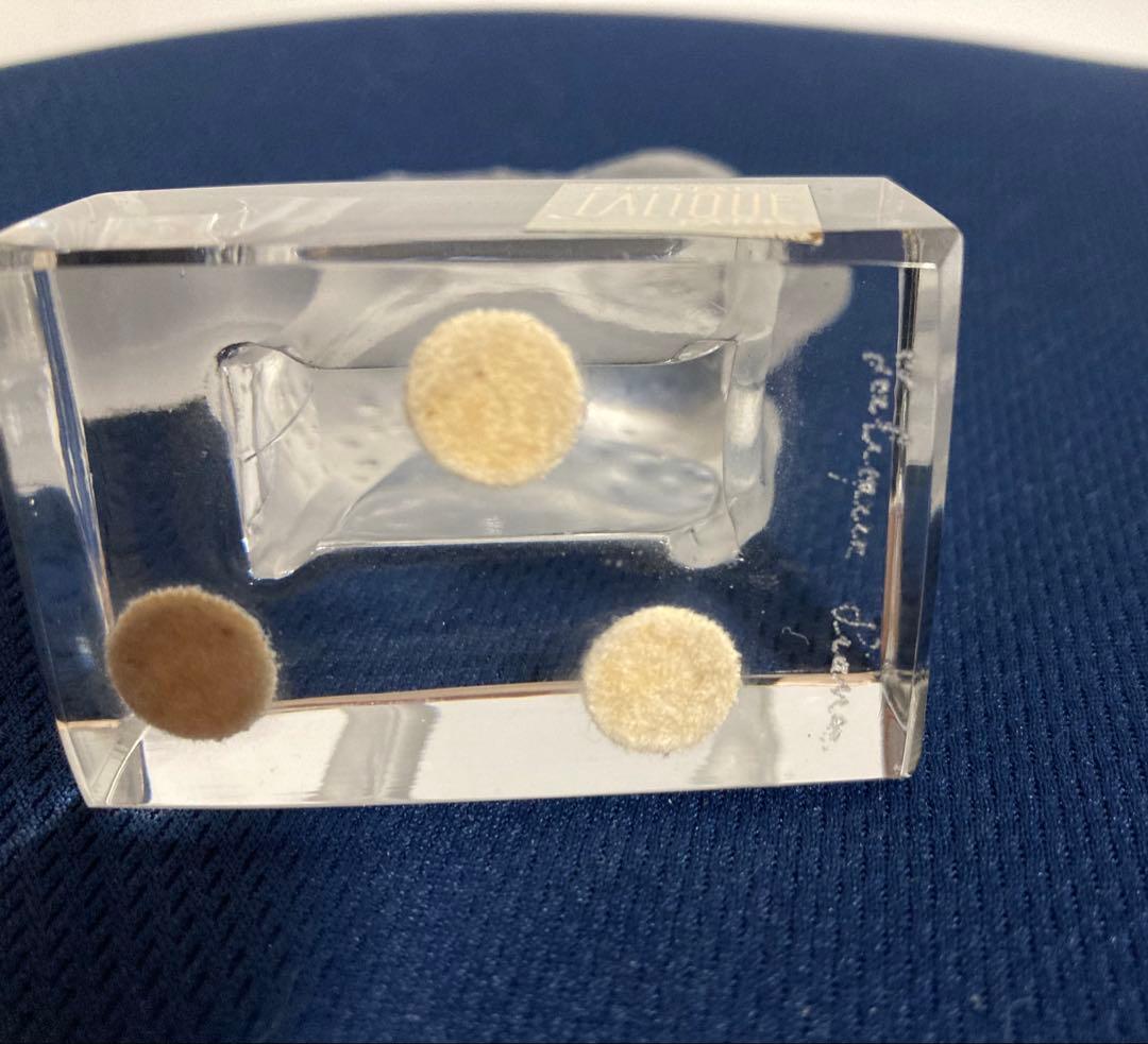 CRYSTAL LALIQUE ルネラリック鹿　ディア　ペーパーウェイト