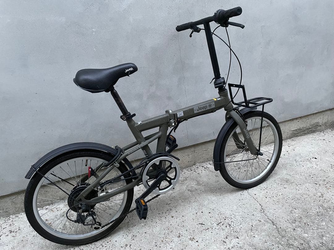 近隣配達可能　JEEP ミニベロ　折りたたみ自転車　JE-206