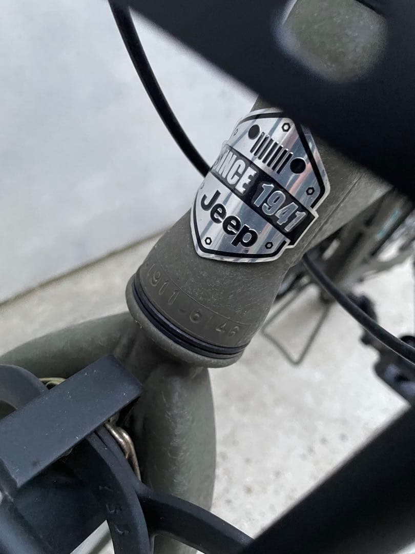 近隣配達可能　JEEP ミニベロ　折りたたみ自転車　JE-206