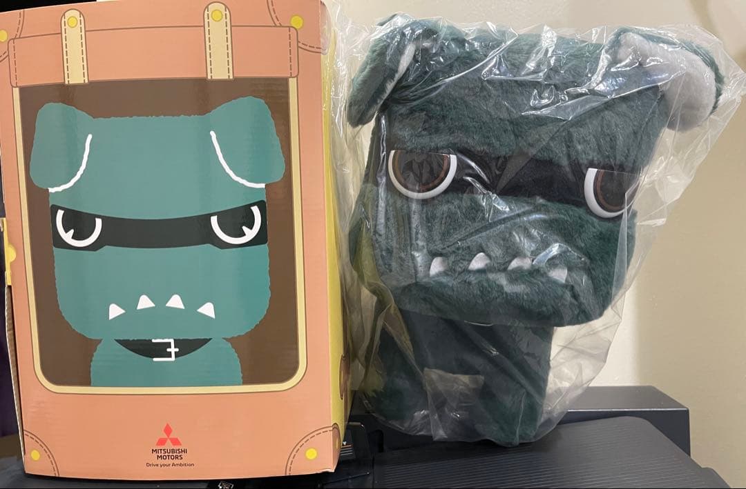 デリ丸　ぬいぐるみ　三菱自動車