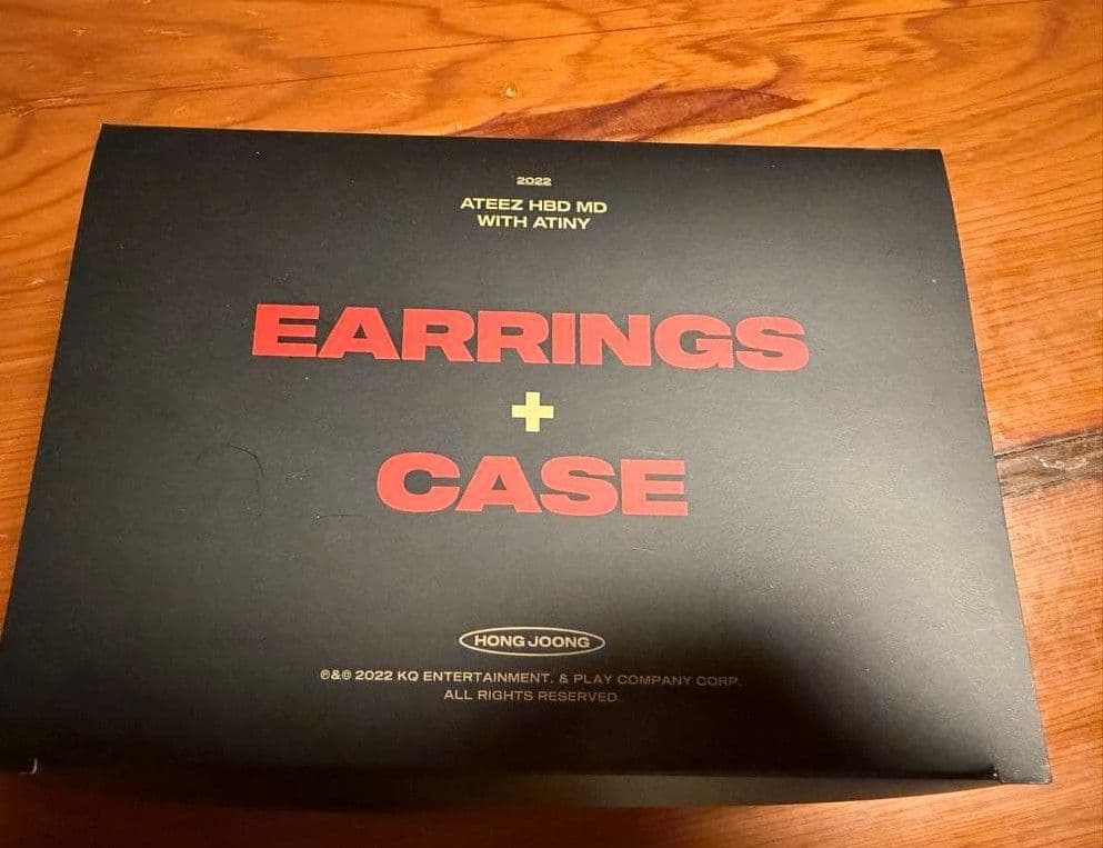 ATEEZ ホンジュン センイル hongjoong HBD MD ピアス