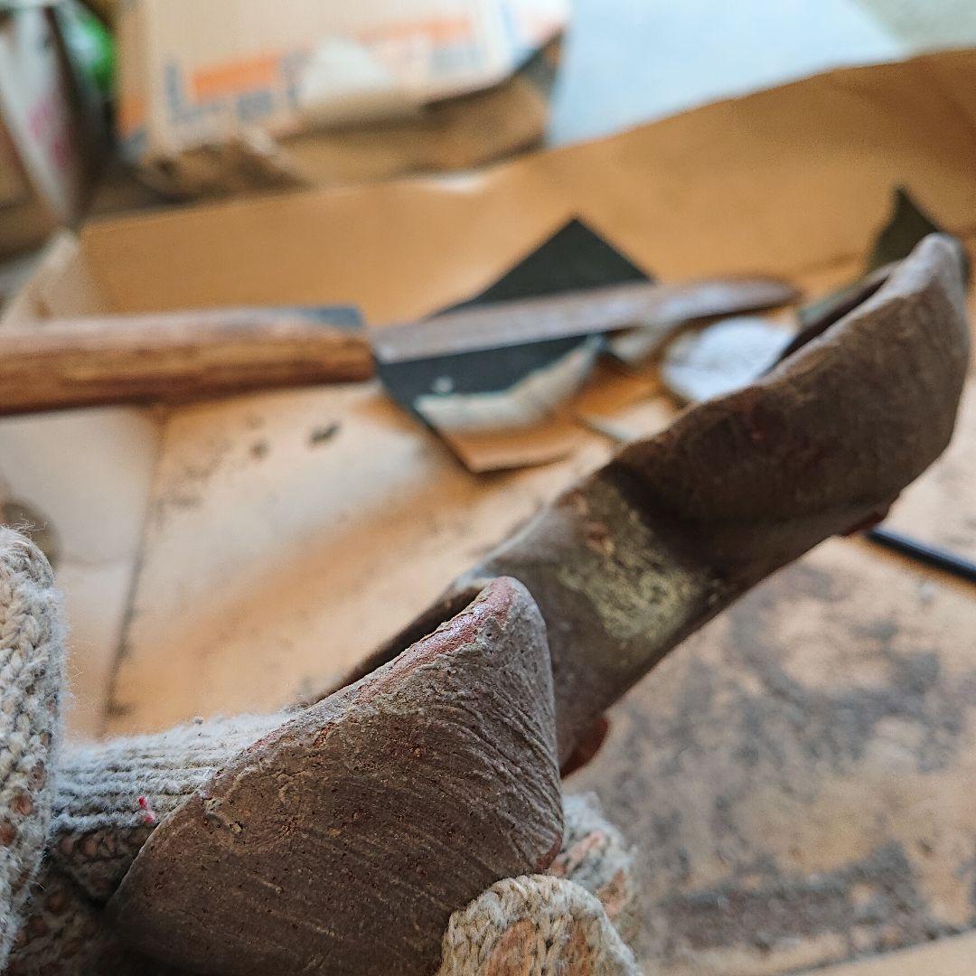 【2419】三連鉢…備前焼