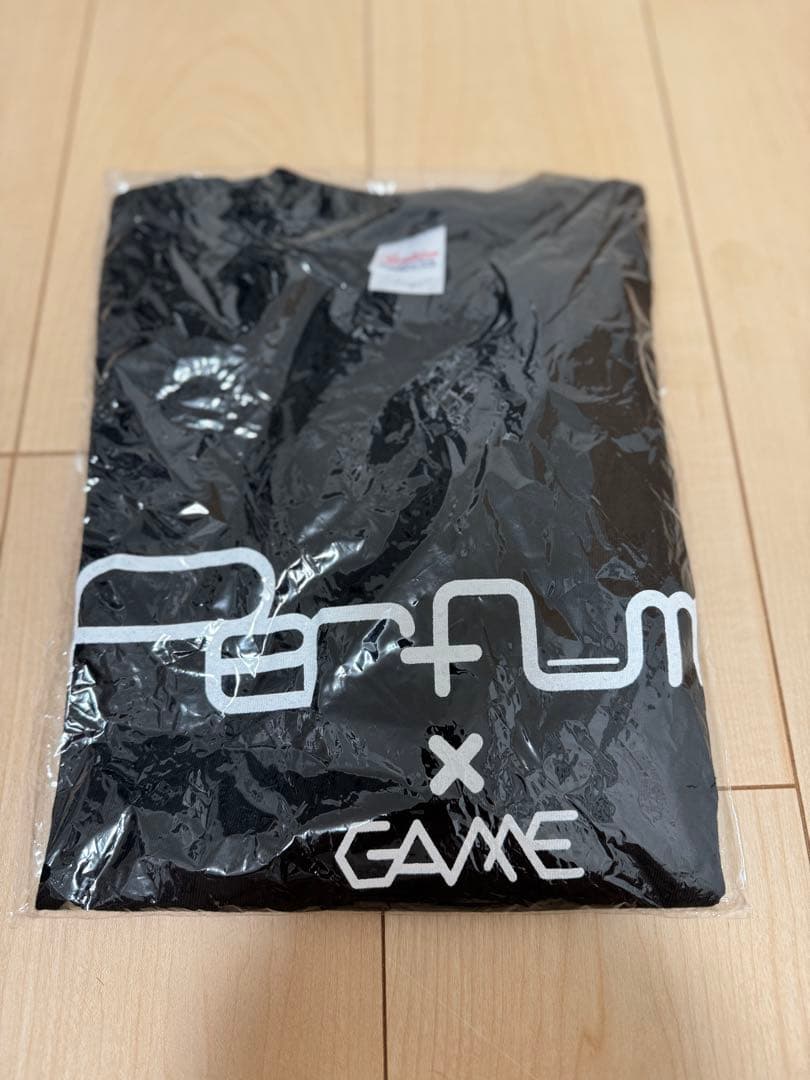 ［新品・未使用］Perfume 「GAME」 Tシャツ Lサイズ ブラック