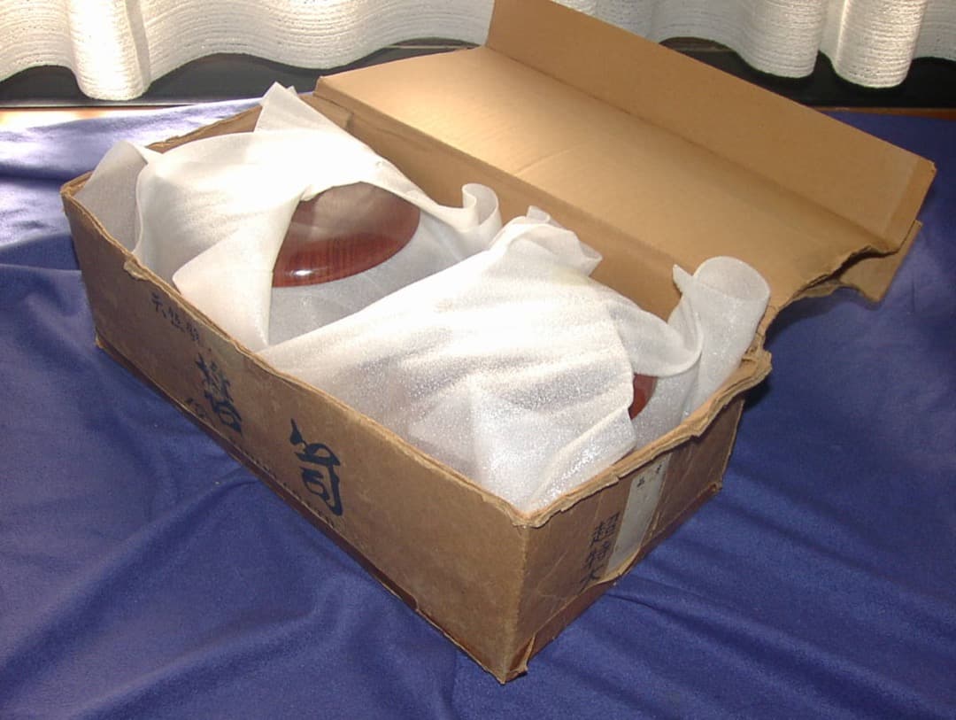 碁笥 天然銘木 花梨 超特大 並 40号 と 碁石 鳳凰碁石 松印