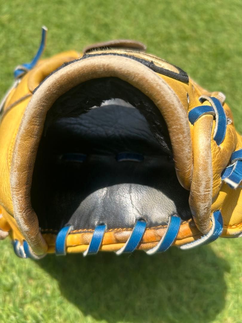 野球　軟式　グローブ　ピッチャー　左利き