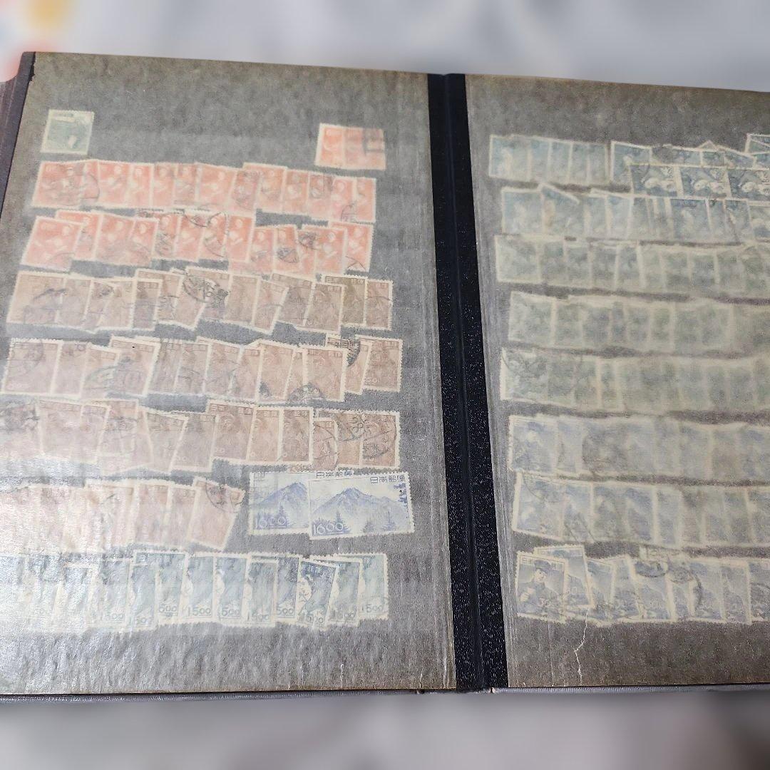 #1 昭和使用済み切手　1冊