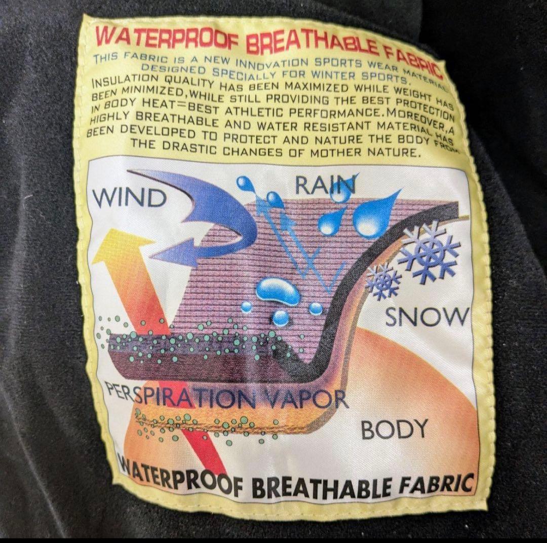 SALOMON スノーウェア 上下 メンズL カーキ オールドサロモン