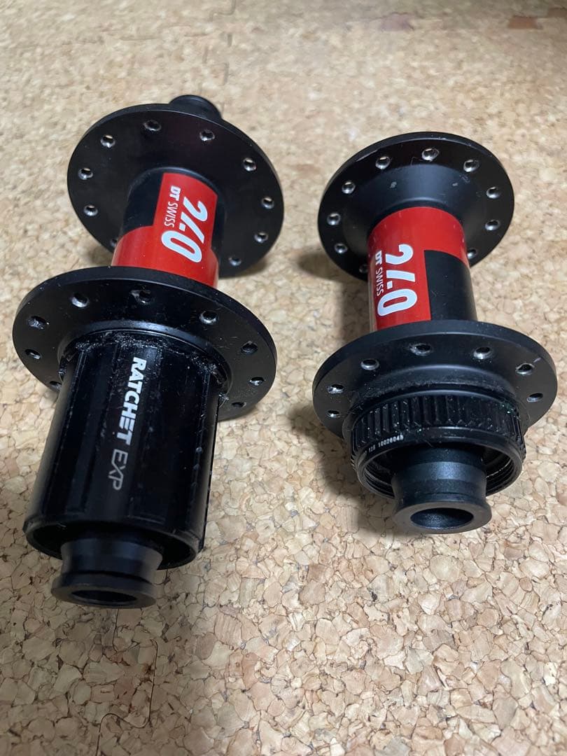 DT SWISS 240 ハブ前後セット RATCHET EXP