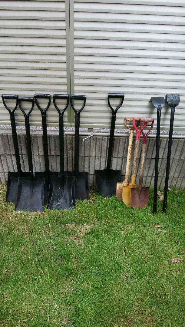 剣スコップ角スコップケレン棒セット