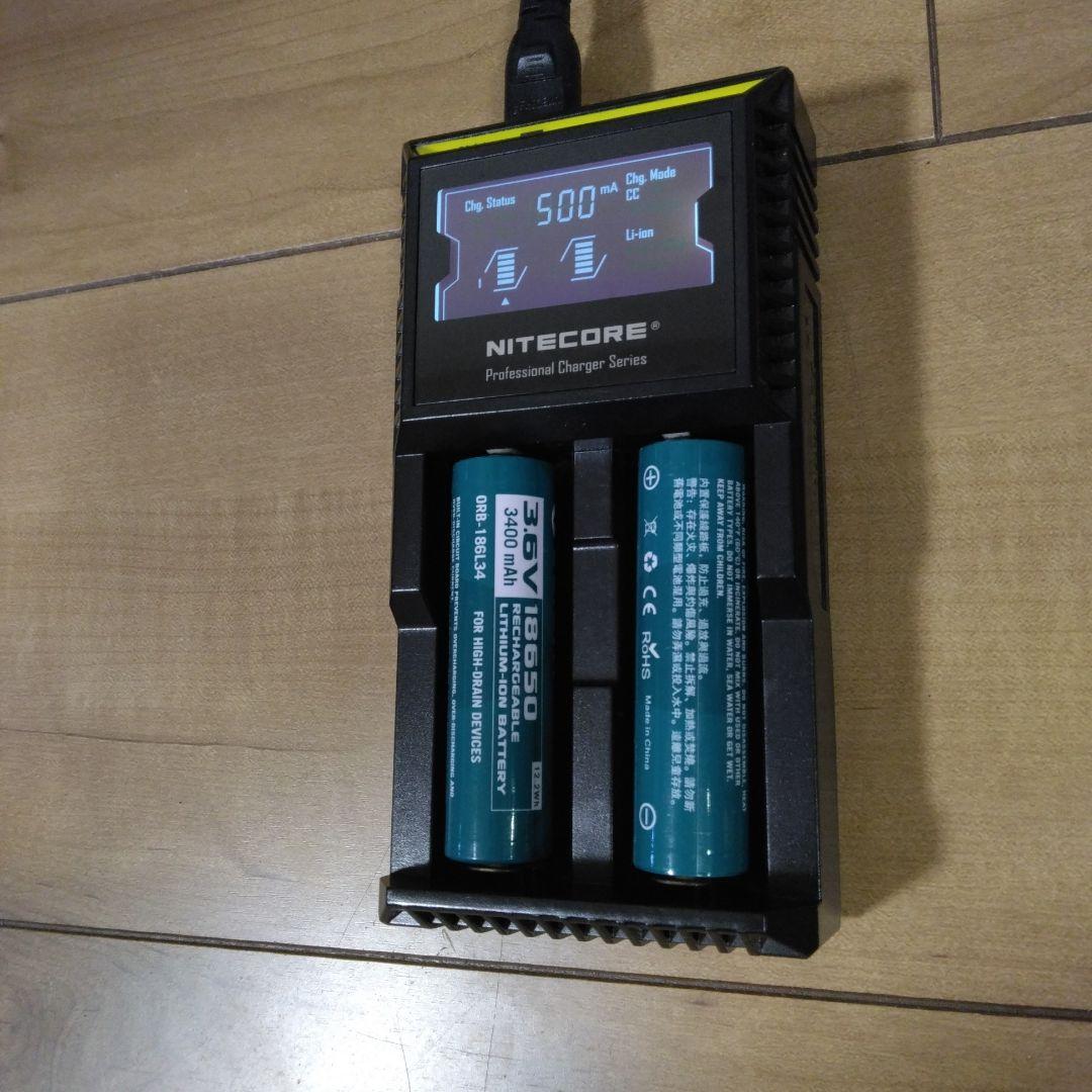 Olight SRMINI-II ライト　充電器付