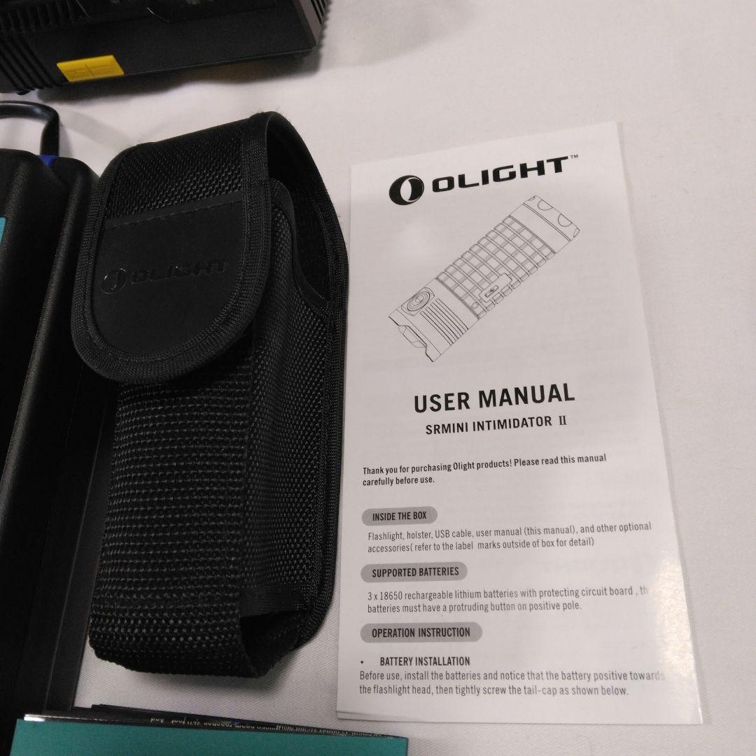 Olight SRMINI-II ライト　充電器付