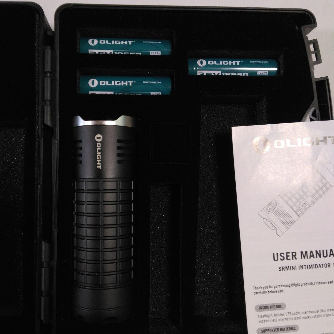Olight SRMINI-II ライト　充電器付