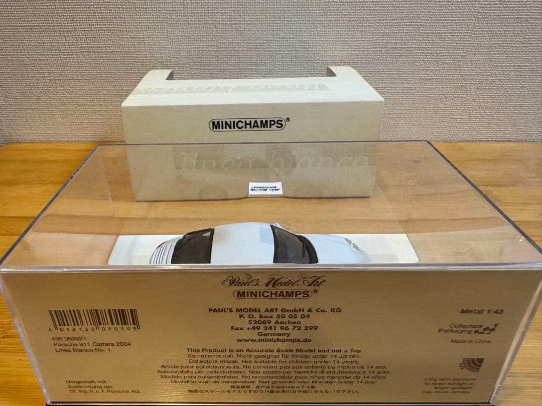 【MINICHAMPS】限定2008台 Porsche 911(997)