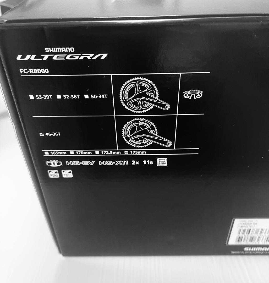 パーツ ULTEGRA FC-R8000 46/36t 175mm