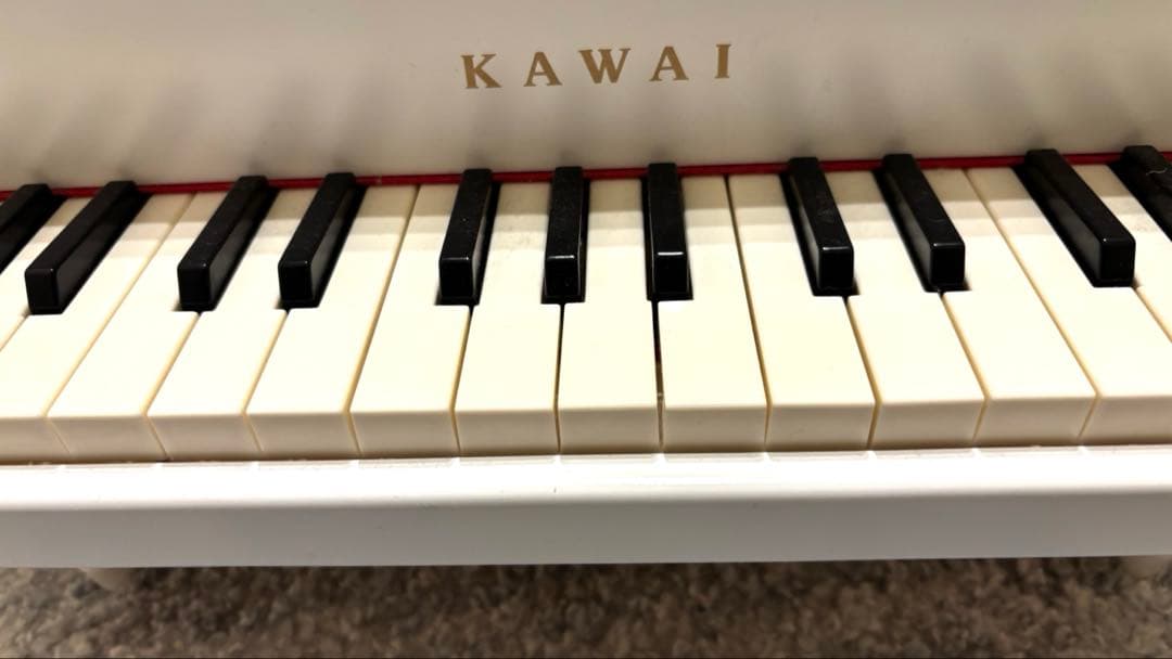 KAWAI ミニピアノ ホワイト