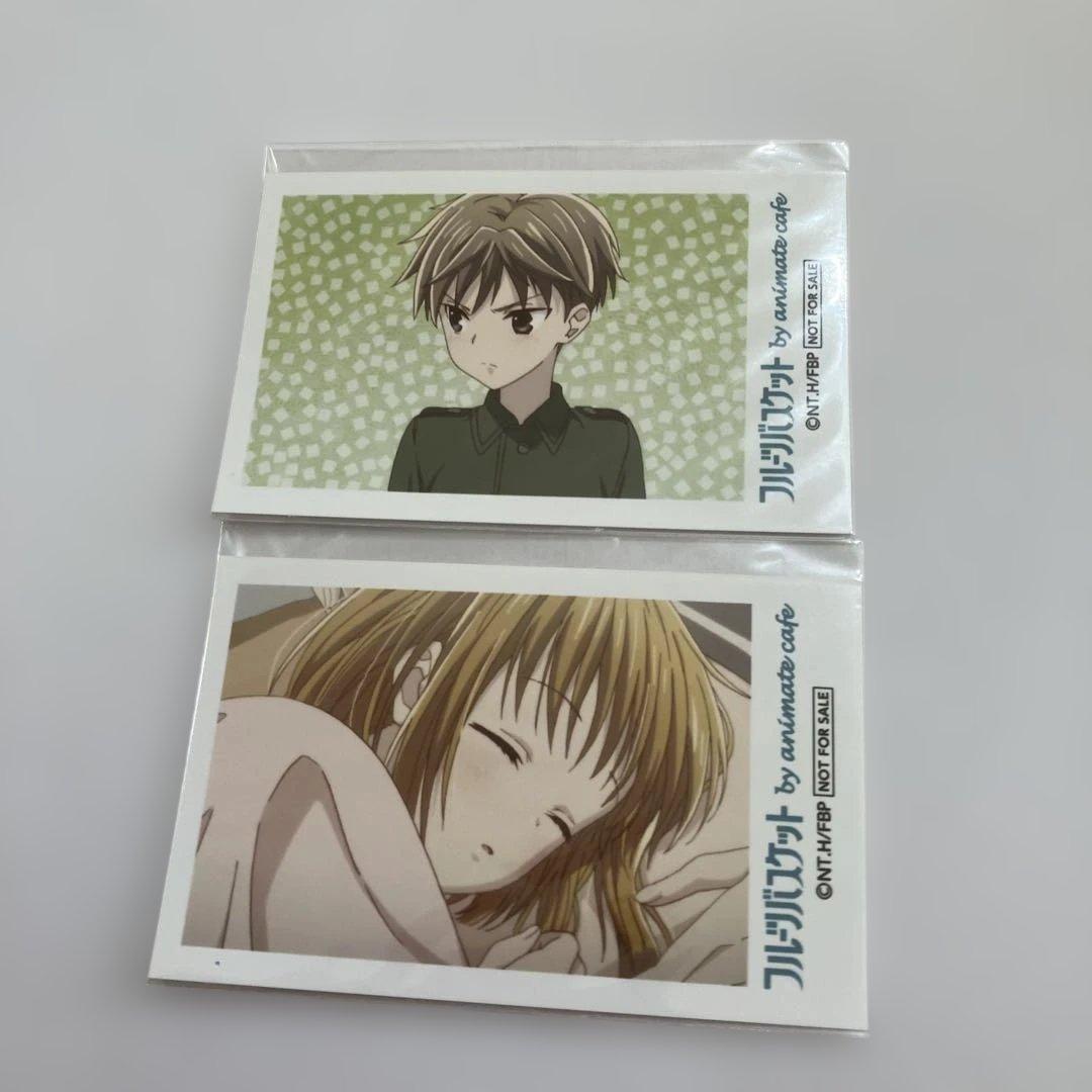 TVアニメ　フルーツバスケット　夾　アニメイトカフェ　フォトカード18枚　非売品