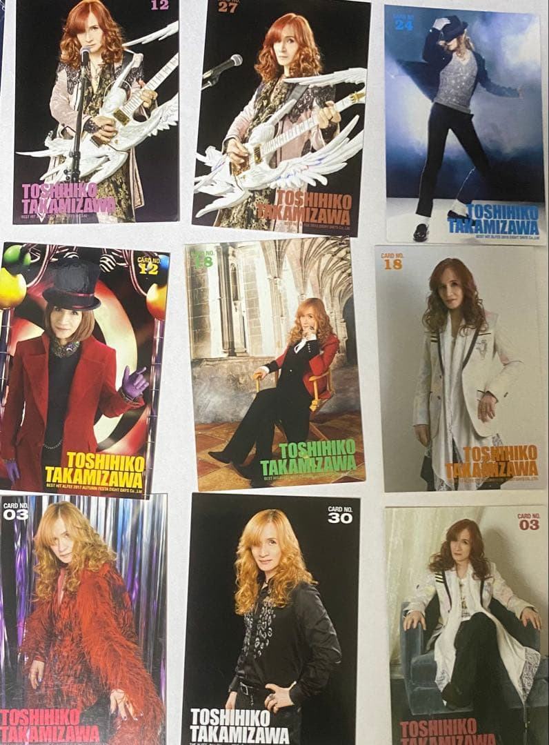 THE ALFEE 高見沢 俊彦 まとめ売り　トレカ