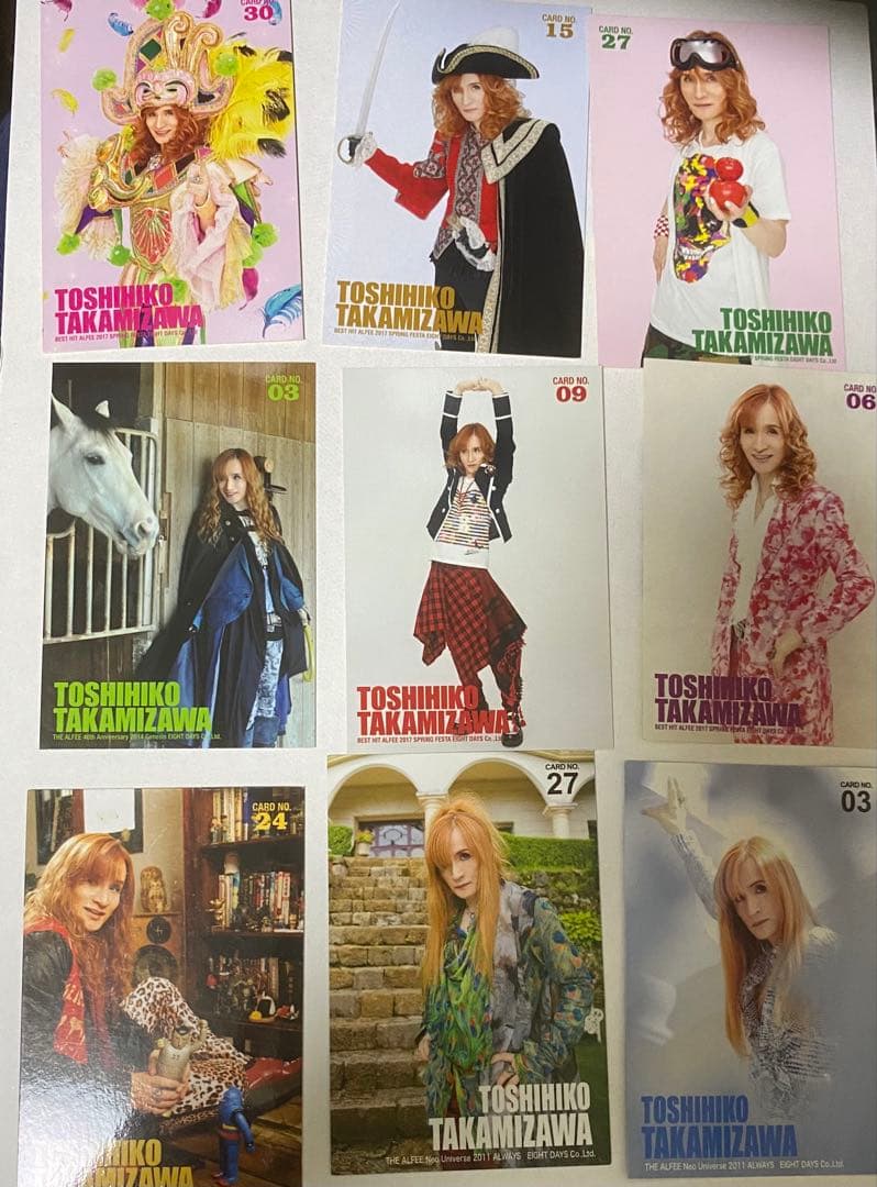 THE ALFEE 高見沢 俊彦 まとめ売り　トレカ