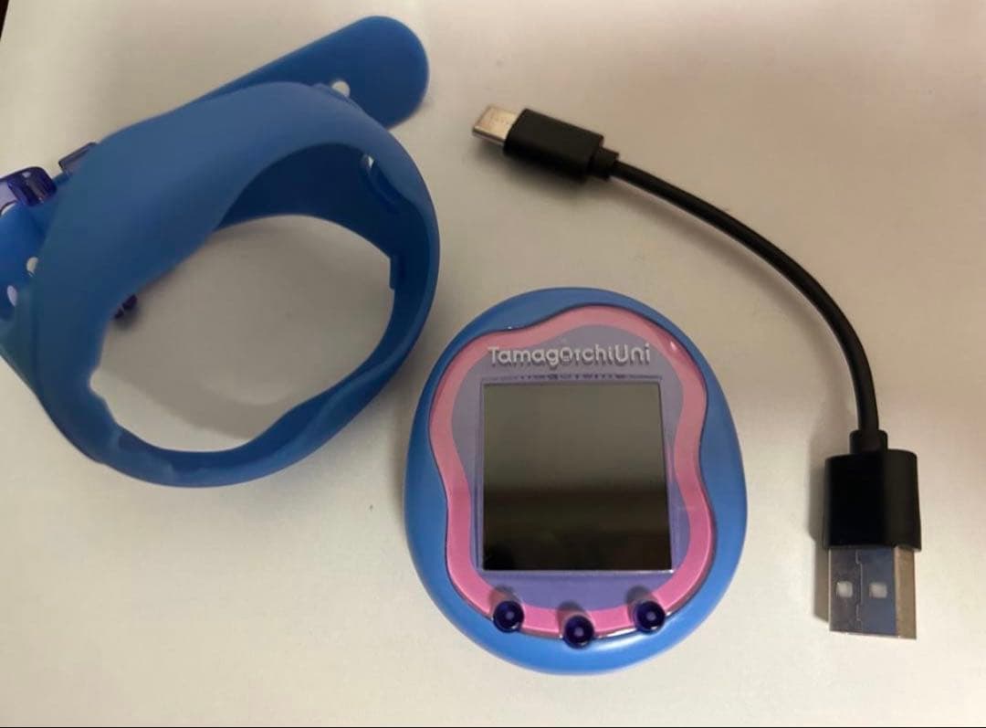たまごっちユニ ブルー　可哀想にランドDL済み