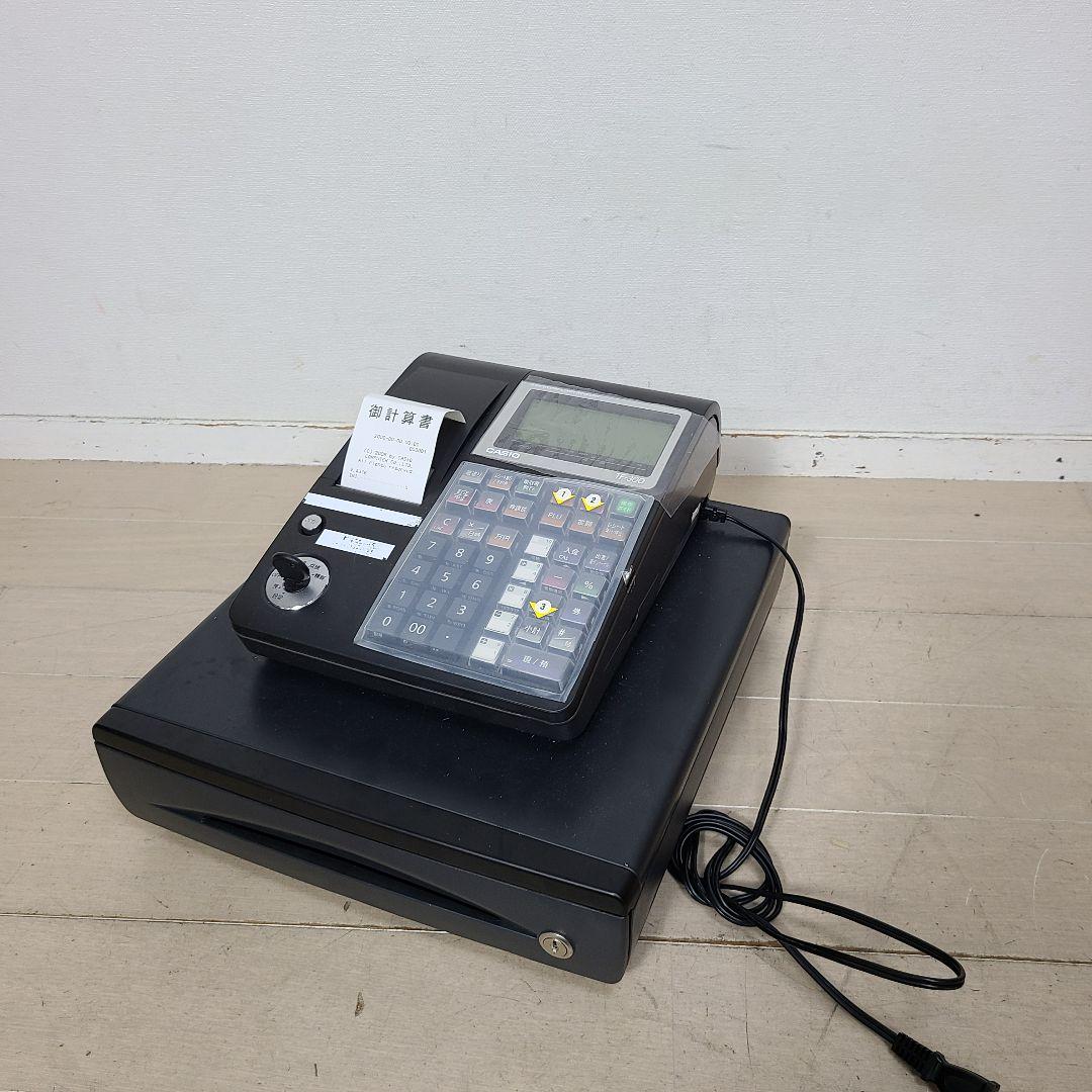 の*】様 CASIO TE-300 ブラック レジスター レジ