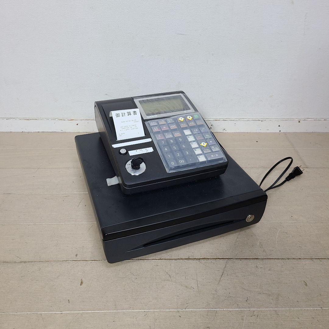 の*】様 CASIO TE-300 ブラック レジスター レジ