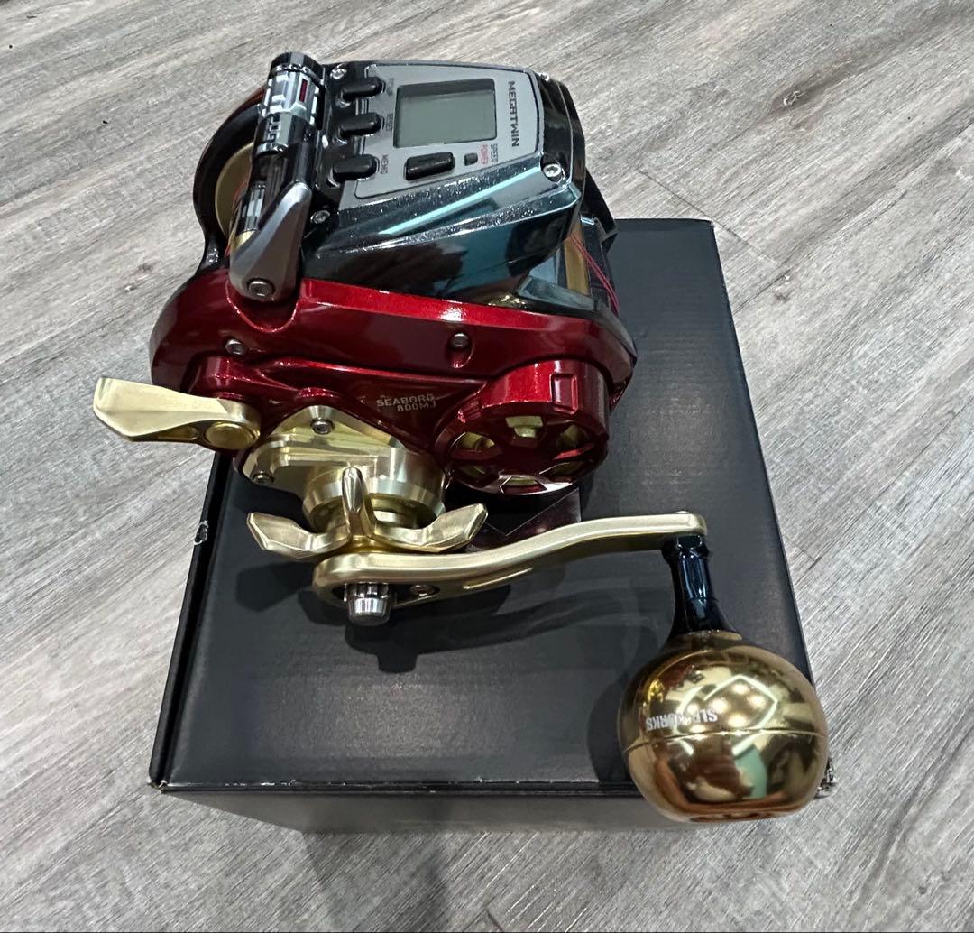 シーボーグ800MJ ハンドルslp worksカスタム