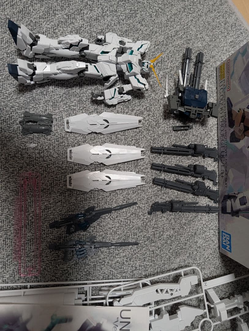 売約済み MG ユニコーンガンダム+ MGSDエアリアルセット