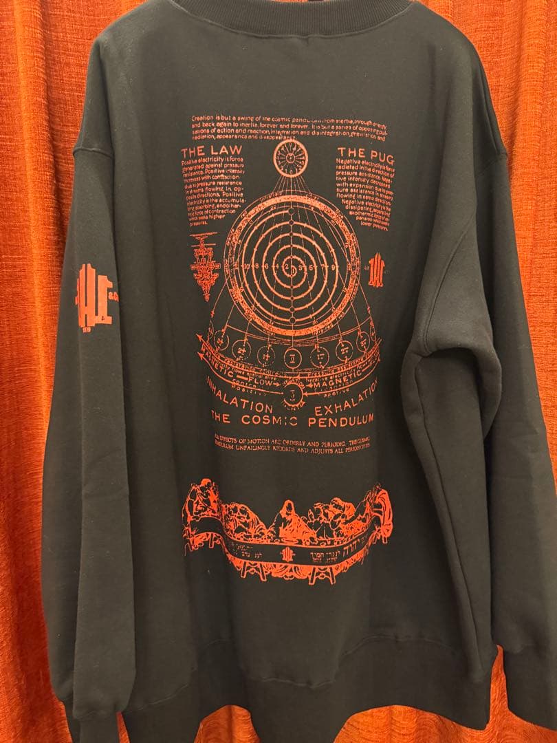 AK1H1 宇宙デザイン スウェットトレーナー