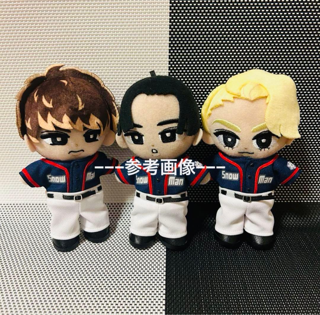 【休止中】すのチル　ぬい用　野球ユニホーム＆キャップ　Man