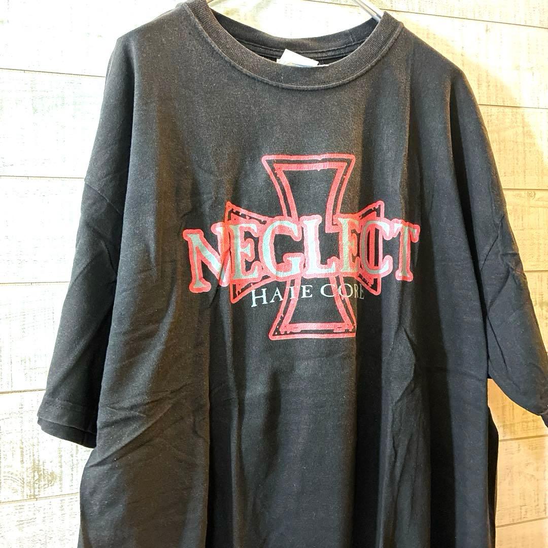 ミュージシャン 90s NEGLECT HATE CORE BAND T XL
