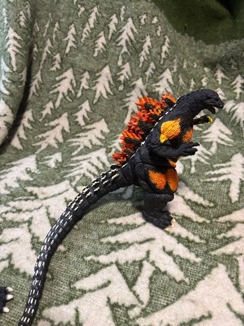 レア　20年以上前のコンコルド社製　ゴジラ3体 バーニングゴジラ