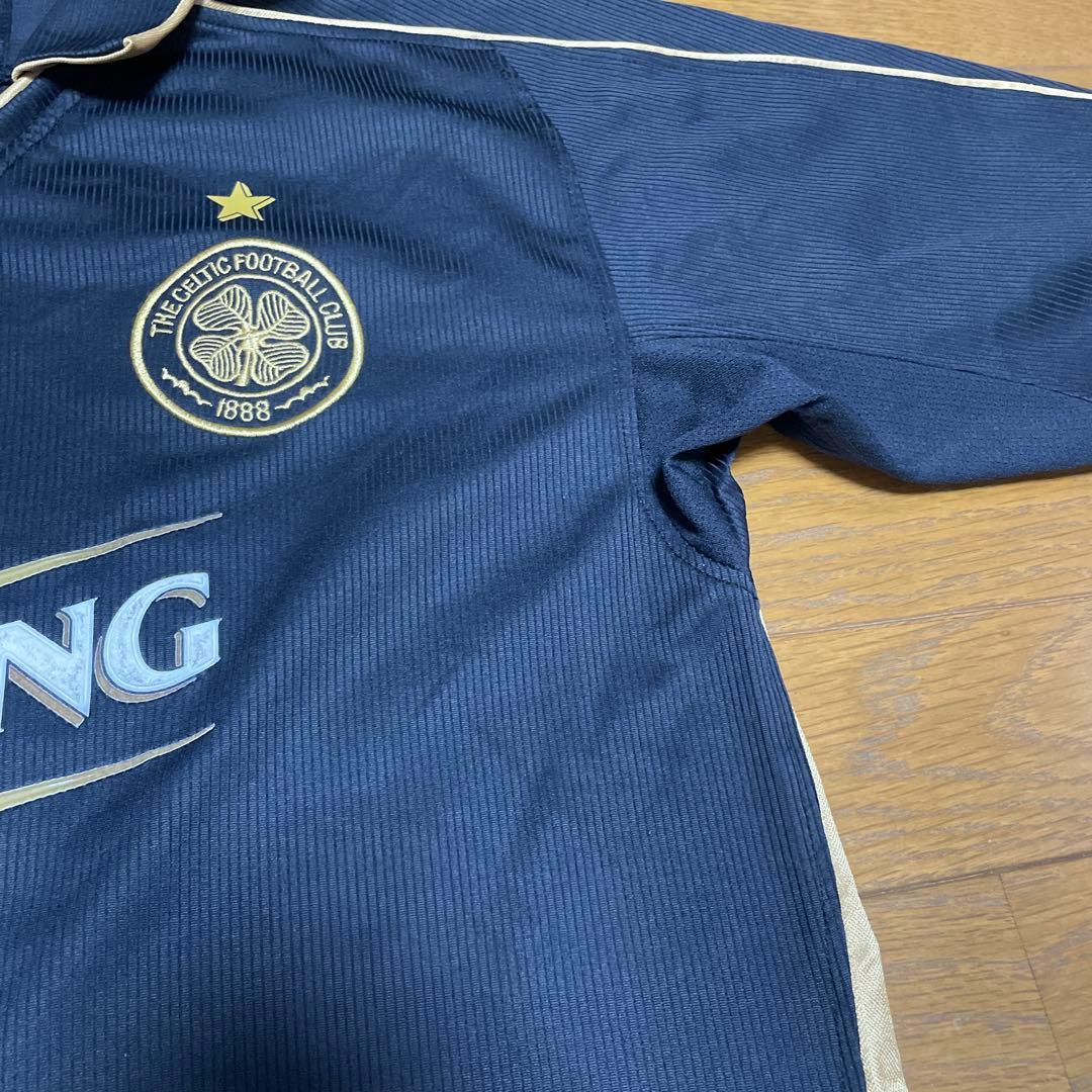 セルティック　長袖ユニフォーム　アウェイ　Sサイズ