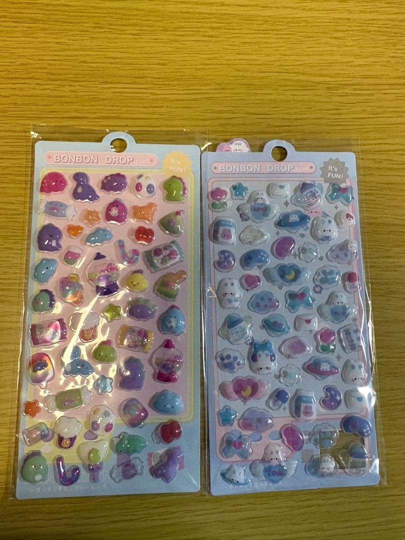 【値下げ価格】ボンボンドロップ 水入 シール ちいかわ スヌーピー 他 23枚